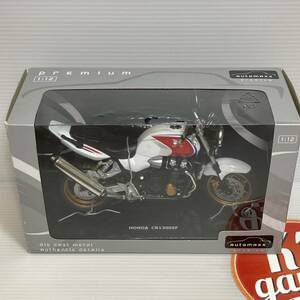 1/12 CB1300SF ホンダ スーパーフォア automaxx premium ダイキャスト Honda オートマックス プレミアム アオシマ ホワイト レッド