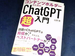 【裁断済】コンテンツホルダーのためのChatGPT超入門【送料込】