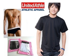 事務所お泊りセット【新品 Mサイズ】★United Athleハイクオリティー赤楚衛二TシャツBLACK◆FORBIDDENボクサーパンツ白&黒