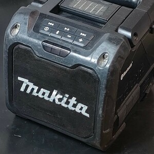 動作良好！ 中古品 マキタ makita 充電式スピーカ 黒 MR200B Bluetooth対応 コードレス