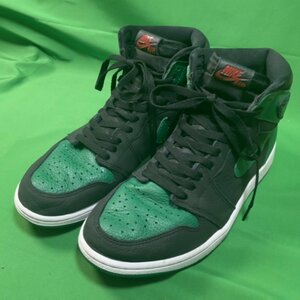 Nike Air Jordan 1 Retro High OG Black Pine Green 2020 27.5cm 555088-030 ナイキ エアジョーダン1 レトロ ハイ ブラック パイングリーン