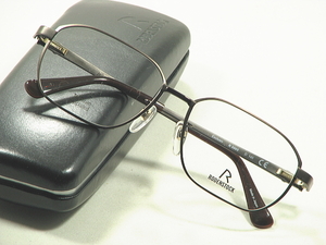 【RODENSTOCK-Exclusiv】ローデンストックメガネR-0005-D 日本製高級メガネ　バネ丁番　格安 カットリム使用