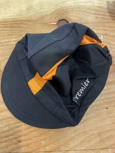 Premier サイクルキャップ　CAP　帽子　オレンジライン