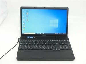 カメラ内蔵/中古/1.6型/ノートPC/Windows10/新品SSD256GB/8GB/2世代i3/SONY　VPCEH27FJ　新品無線マウス/HDMI/WIFI/テンキー　Office搭載