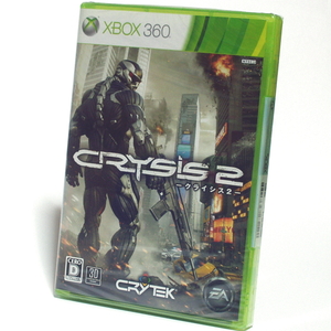 ■【未開封】クライシス２　Xbox360　通常版　17才以上対象　CRYSIS2　CRISIS2　■ B