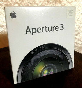 新品 希少 ★ Apple アップル Aperture 3.0 Mac マック アップグレード版 MB959Z/A PRODUCT OF USA 正規並行輸入品 写真 映像