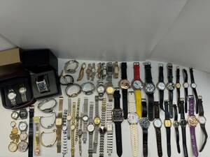 0427(1)●SEIKO YSL セイコー シチズン フォリフォリ 腕時計 懐中時計 他 メンズ レディース クオーツ 約55個 ジャンク品 まとめ