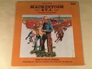 LP(米盤)●映画『Mackintosh and T.J.』音楽：WAYLON JENNINGS●良好品！