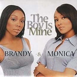 ★名盤!!売れっ子歌姫2人が夢の共演!!最高ス。Brandy & Monica ブランディ、モニカのマキシシングル【The Boy Is Mine】1998年。