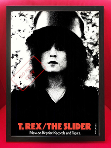 ポスター★マーク・ボラン&T.レックス（MARC BOLAN & T.REX）「The Slider」プロモーション★グラムロック/デヴィッド・ボウイ