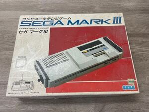 SEGA セガ MARKⅢ 箱付 付属品　アダプタなし。　Jランク