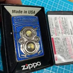 zippo 廃盤　限定品　ダブルレンズ　カメラ　オイルライター