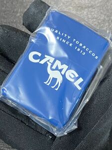 zippo キャメル 両面加工 限定品 ブルー 希少モデル 2020年製 ☆ CAMEL QUALITY TOBACCOS