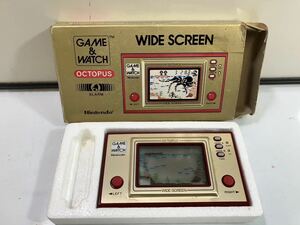 （4-328）Nintendo GAME&WATCH ゲーム&ウォッチ　OCTOPUS 任天堂［宅急便コンパクト］