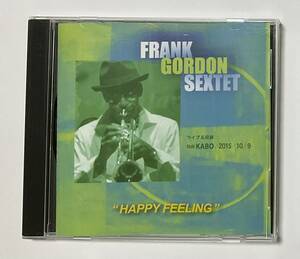 CD　フランク・ゴードン Happy Feeling Frank Gordon Sextet ライブハウス収録