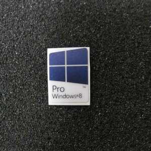 windows8 Pro エンプレムシール