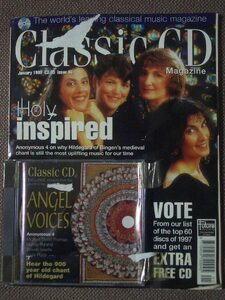 Classic CD Issue 94 January 1998 クラシック音楽専門誌　◆ ジャンク品 ◆