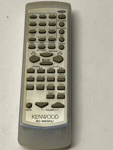 KENWOOD RC-M0301J リモコン ジャンク扱い クリック