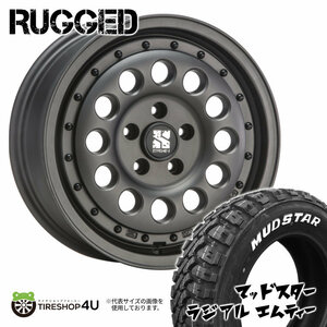 4本セット XTREME-J RUGGED 16x6.5J 5/114.3 +32 GBK MUDSTAR RADIAL M/T 205/60R16 ホワイトレター ノア ヴォクシー90系