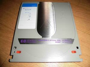 当時物中古品　Hewlett Packard 92280F 1024byte/s 2.6GB 5.25インチMOディスク