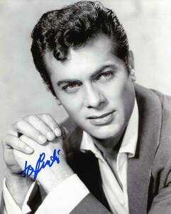 1952年 トニー・カーティス Tony Curtis サイン フォト