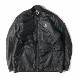 NIKE ナイキ ジャケット サイズ:L ACG 裏地テックフリース ボンバー ジャケット BOMBER JACKET 15AW ブラック アウター ブルゾン コート