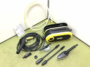 美品♪ケルヒャー KARCHER JTK Silent S サイレント 高圧洗浄機 水道直結式 自給式 静音 軽量モデル 洗車 掃除 2022年製 Y04185N