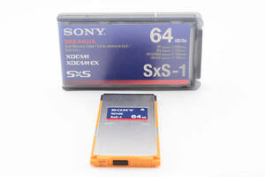 ★良品★ SONY ソニー SBS-64G1A SxSメモリーカード SxS-1 64GB #6921