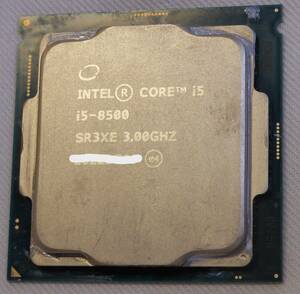 Intel Core i5 8500　実働品