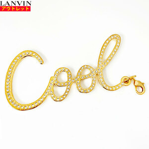 LANVIN ランバン 新品・アウトレット 「クール」チャーム AW-SICEPP-META-E16 M1 COOL STRASS CHARMS クリックポスト発送可能