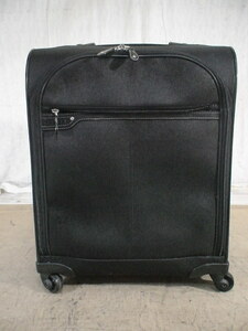 W4561　PUJOLS　黒　スーツケース　キャリケース　旅行用　ビジネストラベルバック