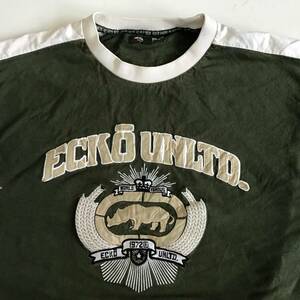 《 H 792》ECKO UNLTD エコーアンリミテッド 半袖Tシャツ ストリート ダンス B系 XXL トップス 1円スタート アメリカ古着 古着卸