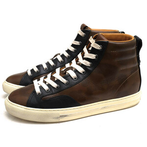 COACH コーチ ハイカットスニーカー C227 Wild Beast High Top ワイルドビースト 牛革 カーフ