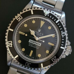 Ref.5514サブマリーナ COMEXダブルネームカスタム　ROLEXCal.1520搭載　　オリジナル補修用ケース、文字盤、針セット