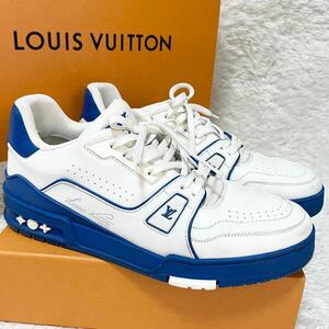 LOUIS VUITTON ルイヴィトン　21SS LV Trainer Line Sneakers BM0211 LVトレーナー・ライン スニーカー ローカットスニーカー ホワイト
