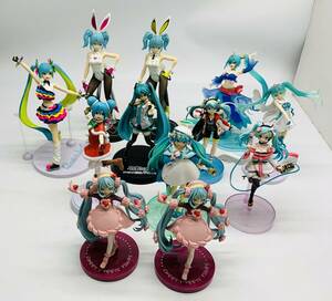 ジャンク 本体のみ 初音ミク プライズフィギュア まとめ売り BicuteBunnies SweetSweetsFigure など ※破損品有