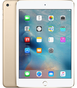 iPadmini 7.9インチ 第4世代[128GB] セルラー SoftBank ゴール…