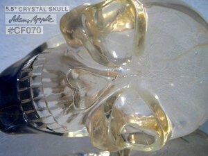 卍 2001 Adams Apple CRYSTSL SKULL Dist.L.P アダムスアップル 怪しく摩訶不思議 水晶骸骨 髑髏 スカル 占い 予言 テレパシー 超能力者へ