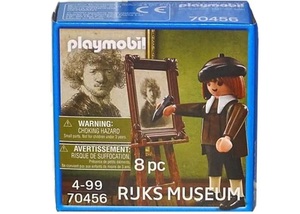 即決！新品 PLAYMOBIL 70456 アムステルダム国立美術館限定 レンブラント プレイモービル Rembrandt