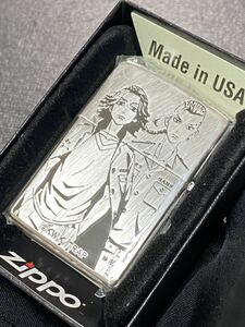 zippo 東京リベンジャーズ マイキー ドラケン 特殊加工 希少モデル 2021年製 花垣武道 ケース 保証書付き