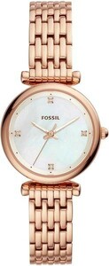 FOSSIL[フォッシル] es4429 CARLIE MINI ROSEGOLD Stainless ローズゴールド ステンレス アナログ レディース 腕時計