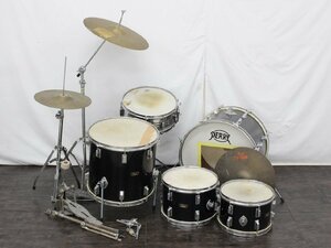 【行董】AA179BOM91 Pearl パール ドラムセット 楽器 打楽器 バスドラム スネアドラム シンバル SABIAN セイビアン ※直接引取限定※