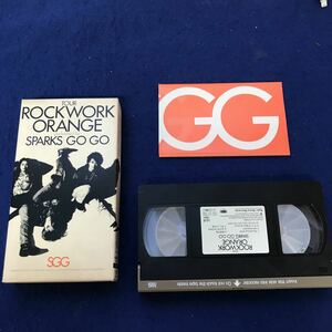 F43-048 【VHSビデオ】TOUR ROCKWORK ORANGE performed SPARKS GO GO