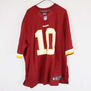 NIKE ナイキ NFL レッドスキンズ ワシントン・コマンダーズ ゲームシャツ プロチーム ワインレッド ( メンズ XL ) N2801 1円スタート