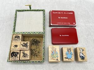 【1円スタート】KODOMO NO KAO スタンプ他まとめてセット ピーターラビット こねこのトム たいへんよくできました 評価 はんこ ハンコ DM04