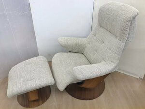 カリモク家具 karimoku リクライニングチェア オットマン付き 肘掛け椅子 → 2311LS907