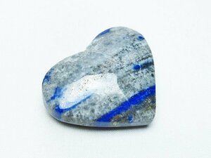 誠安◆天然石高級品ラピスラズリ ハート 置物[T593-963]
