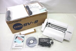 ＜未使用品＞Roland カッティングマシン デザインカッター STiKA ステカ SV-8（12524051107212DJ）