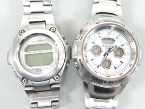 ジャンク 2点セット まとめて CASIO カシオ G-SHOCK Gショック MR-G MRG-100 G-701D メンズ クオーツ 腕時計