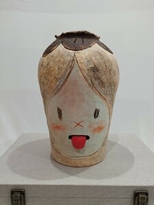 【模写】奈良美智 Yoshitomo Nara Untitled Ceramic 30cm